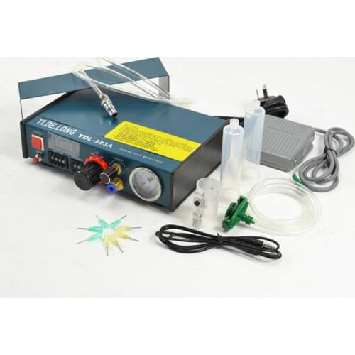 110V/220V 983A Automatic Glue Dispenser Solder Paste Liquid Controller Dropper US DE Stock