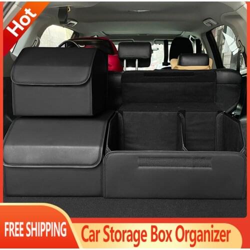 Car Accessories Products Interior Parts Organizer Trunk Organizers For Trunk Travel Storage Box Camping Supplies Transporting