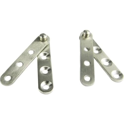 DHL Free Shipping Stainless Steel Mini Cabinet Drawer Butt Hinges for kitchen cabinet doors 50/80/100Pcs