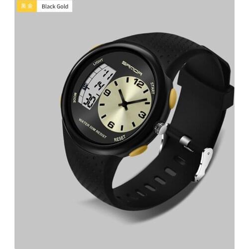 Mens Watch Fashion Waterproof Luminous Outdoor Sports LED Multifunction Watch Casual Military Shockproof Digital Wristwatches