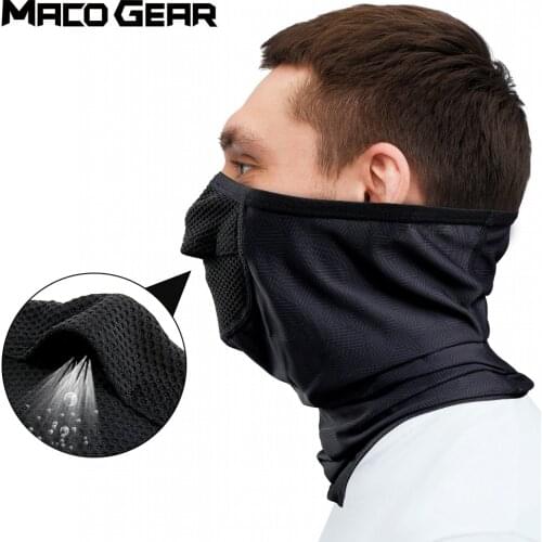 Print Breathable Bandana Neck Tube Scarf Sport Running Hiking Hunting Bike Camping Motorcycle Half Face Mask Cycling Men Women