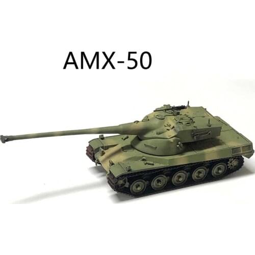72102A 1/72 Scale French AMX50 Heavy Tank Model Diecast & Toy Vehicle Models F Collectible Gift Display Toys