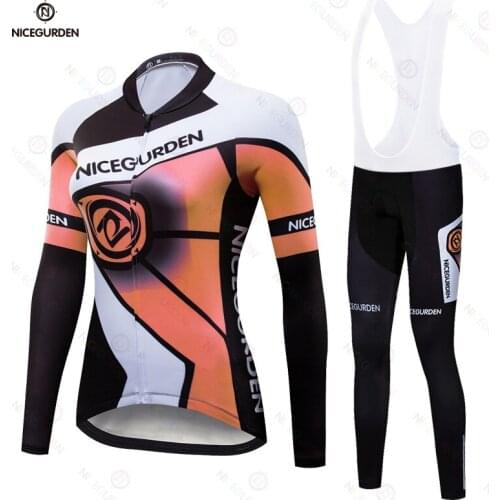 2021 new authentic womens long tight-fitting suit mountain bike bicycle clothes road bike equipment can be customized