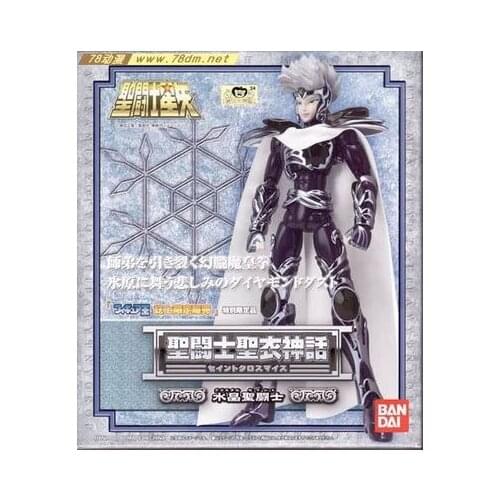 New Arrival Bandai Silver Saint Hyoga Master Myth Cloth silver Saint Seiya Crystal Saints action figure Metal Armor