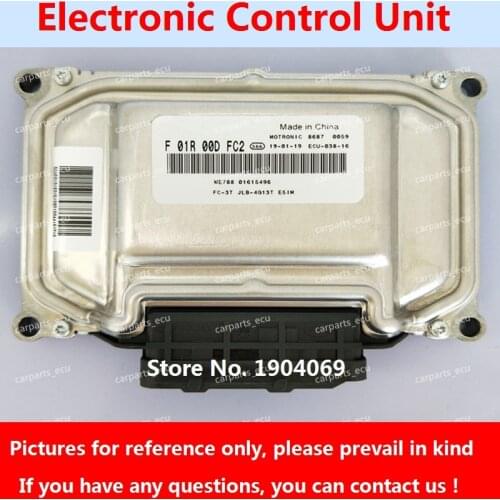 Engine Computer Board F01R00DFC2 F01RB0DFC2 01615496 ME7 ECU Electronic Control Unit F01R00DN77 F01RB0DN77 01610929 For Geely