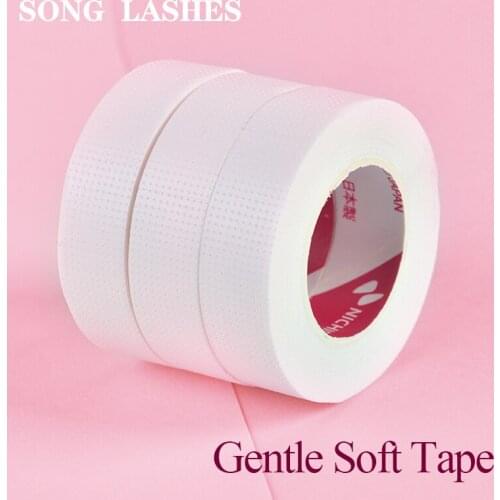 SONGLASHES 6 rolls Eyelash Extension Makeup Transparent Medical Paper Tape Breathable Eyelash Extensions Makeup Tools