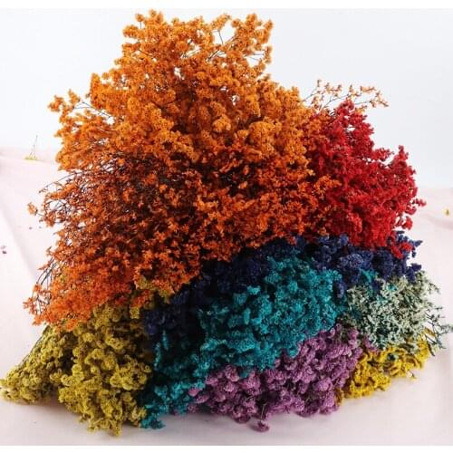 Natural Dried Flowers Fresh Preserved Crystal Grass,Eternal Dry Flower Wedding Marriage Decoration Party Home Accessories