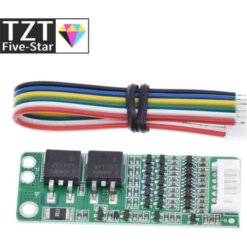 TZT 5S 15A Li-ion Lithium Battery BMS 18650 Charger Protection Board 18V 21V Cell Protection Circuit