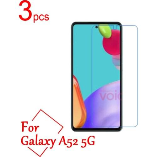 3pcs Clear/Matte/Nano Anti-Explosion LCD Screen Protector Cover for Samsung Galaxy Quantum 2 A82 A72 A52 5G Protective Film