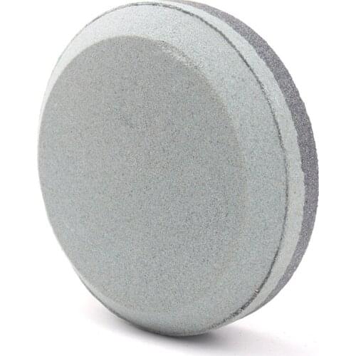 1pcs 80mm*25mm Whetstone 120#Black Silicon Carbide + 180# Green Silicon Carbide for Grinding All kinds of Metal Knives