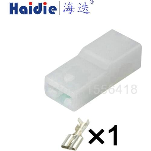 5sets 1pin Auto wiring harness plug 161 971 990 B electric female cable plug connector 161971990B