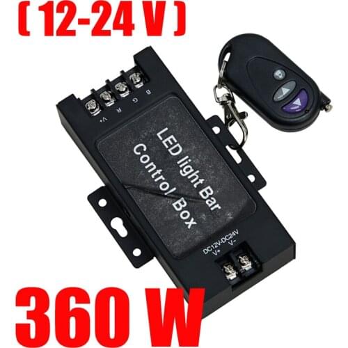 360W Drl driving taillight Fog lamp ON/OFF Strobe Wireless remote controller 12V 24V led Flashing Warning control box Module