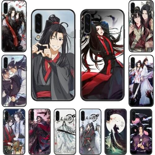 Anime mo dao zu shi Phone case For Samsung Galaxy A 3 5 8 9 10 20 30 40 50 70 E S Plus 2016 2017 2018 2019 black 3D Etui tpu