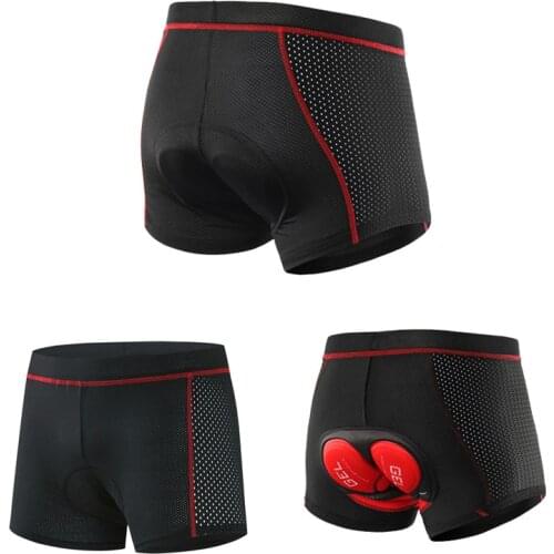 Breathable Biker Shorts Cycling Underwear Mtb 5DGel Pad Shockproof Interior Pantalones Bicycle Underpant Equipamento De Ciclismo
