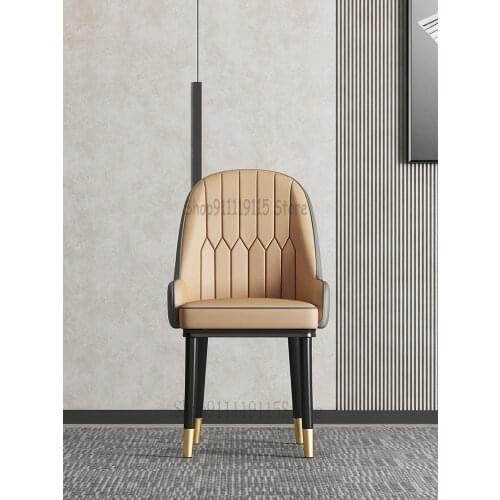 European Family Dining Chair Backchair Simple Dining Table Chair Desk Office Chair Mahjong Manicure Makeup Computer Chair New Pr