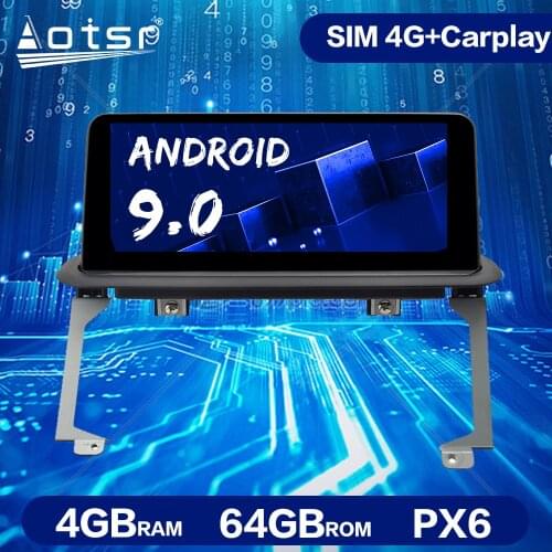 Head Unit Multimedia Player For BMW X5 F15 Android Auto Stereo Audio Radio Tape Recorder 2014+ GPS Navigation Support iDrive 4K