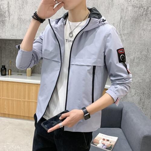 亦绚 Hooded Jackets For Men