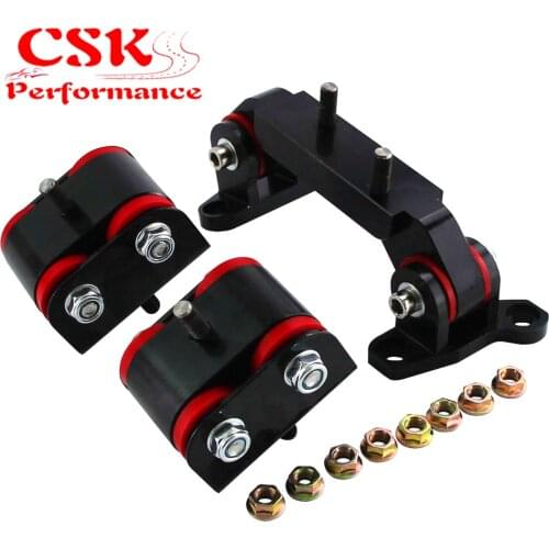 Engine Transmission Motor Mount Kit Fits For Subaru 04-12 WRX/STI 04-13 Forester