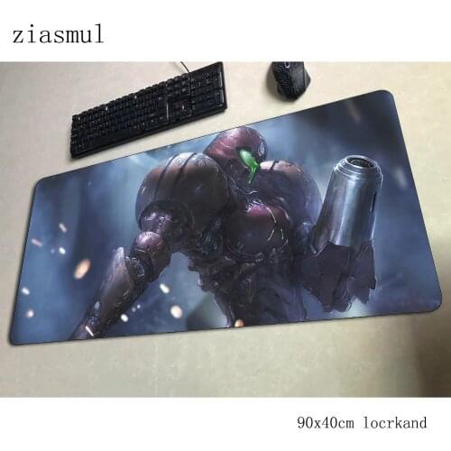 Metroid mouse pad 90x40cm mousepads home best gaming mousepad gamer cute large personalized mouse pads keyboard pc pad