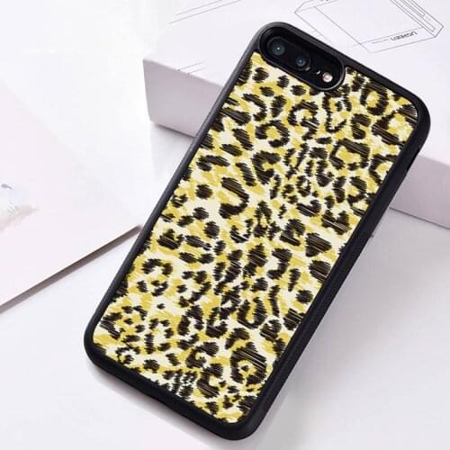 Fashion Tiger Leopard Phone Case Rubber for iPhone 12 pro max mini 11 pro XS MAX 8 7 6 6S Plus X 5S SE 2020 XR case
