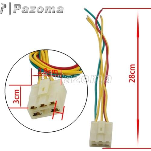 Motorcycle Voltage Regulator 5 Pin Cable Regulator Rectifier Plug Connector For Honda CBR CB VT 250 400 500 600 250 900 1100