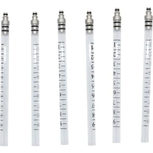 Copper/ Plastic Common Rail Adaptor Fuel Tester Set Injector Flow Test Tool Kit High Quality Injector Test Tools T5UC