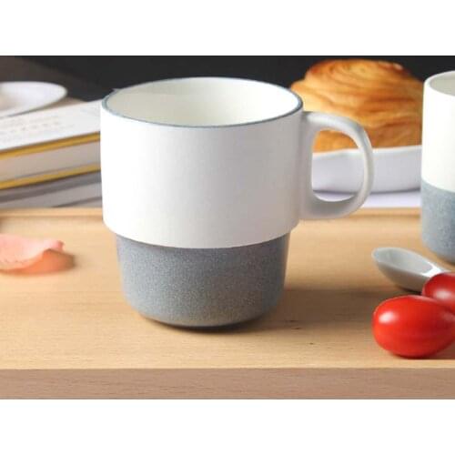 Personalized Japanese coffee cup set, round water cup, afternoon tea cup, restaurant table set tableware