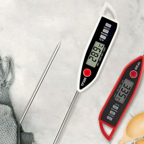 Food Thermometer Quick Reading Kitchen Food Thermometer Meat Milk Oven Thermometer Electronic BBQ Oven Kitchen Measuring Tool