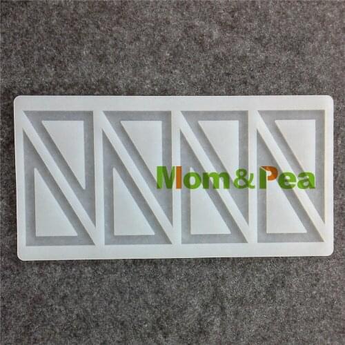 Mom&Pea CX045 High Quality Tri-angle Shaped Silicone Mold Chocolate Mold Cake Decoration
