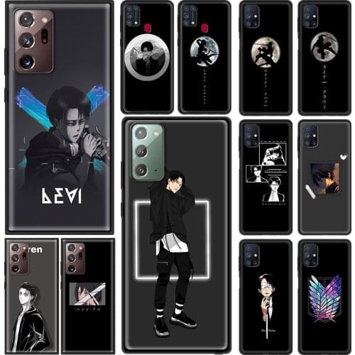 Cool Attack On Titan Anime Silicone Phone Case For Samsung Galaxy F41 Note 20 Ultra 10 Plus 5G 9 8 Lite M31 Prime M30s M51 Cover