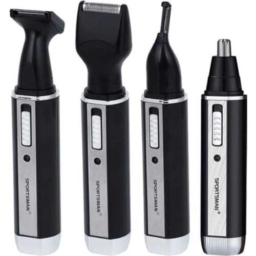 SM nose hair trimmer 4 in 1 USB rechargeable beard hair trimmer eyebrow hair trimmer sideburn trimmer electric shaver beard