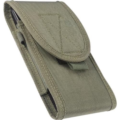 Outdoor Universal 600D Waterproof Nylon Mobile Phone Bag For iPhone 12 11 pro XS Max 6 7 8 plus XR X Military Tactical Pouch