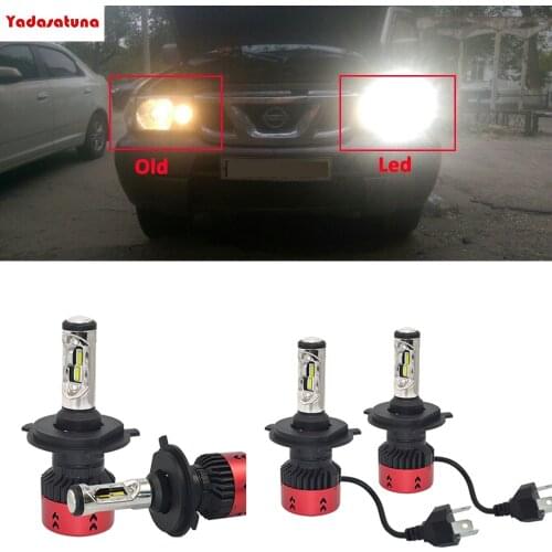 V6 Best Car LED Headlights D1/D2/D3/D4 H7 H11 HB3 HB4 H8 H9 H4 H1 H15 LED Bulbs for Auto Lights Lampe Mini All-in-One 70W 9000Lm