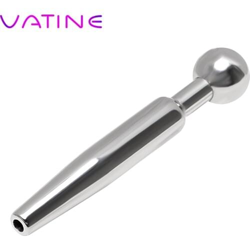VATINE Horse Eye Stimulation Penis Plug Urethral Dilators Stainless Steel Sex Toys for Men Catheters Sounds Male Masturbation
