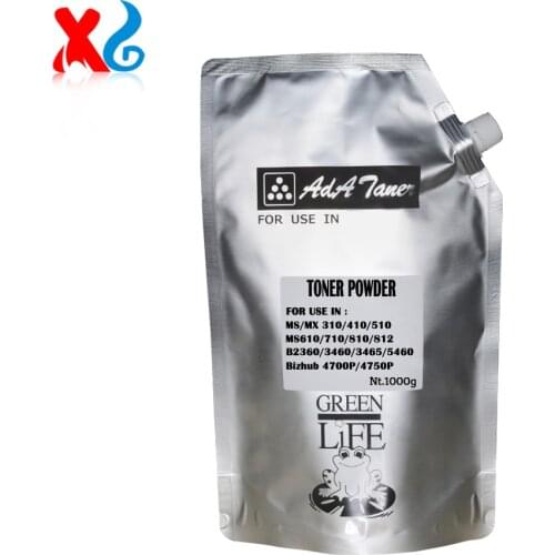 Japan Toner Powder For Lexmark MS/MX 310 410 510 610 710 810 812 Dell B2360 3460 3465 5460 5465 Bizhub 4700P 4750P Toner 1KG
