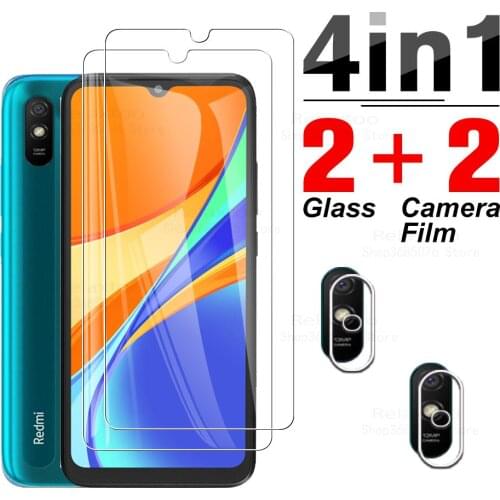 Redmi-9C-NFC Glass Camera Protector for Redmi 9 C NFC Protective Glass 9A 9C Redmi Screen Protector Xiaomi 9C Screen Protectors