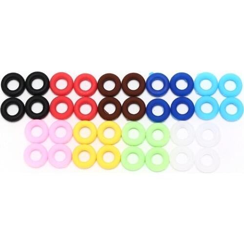 Anti Slip Silicone Grips Eyeglasses Sports Temple Tips Round Glasses Ear Hooks 2 Pairs