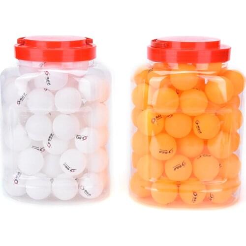 HOT!New 60Pcs/lot Tennis White Ping Pong Balls 4cm Orange Table Tennis Balls hot sale