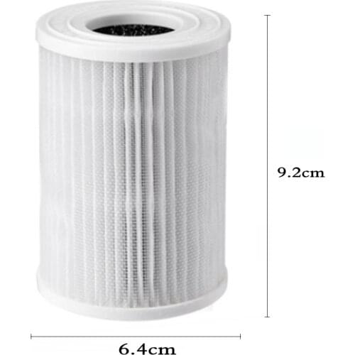 H13 True HEPA Filter Replacement Compatible with Aromacare AP02 Car Air Purifier 3-in-1 Pre-Filter