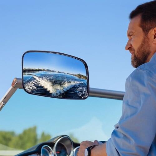Boat Mirror Universal Marine Rear view Mirror for Jet Ski Boat Watersport Watercraft Surfing For Yamaha Sea Doo For Kawasaki