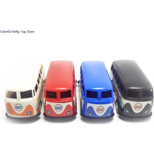 Mini Pull Back Blue Green Yellow Red Plastic Tayo Bus Tayo The Little Bus Korean Anime Oyuncak Car Model Random Color