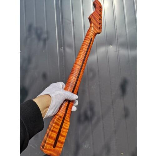 New Electric guitar neck 21 fret 25.5'' maple made and maple Guitar Fretboard #50