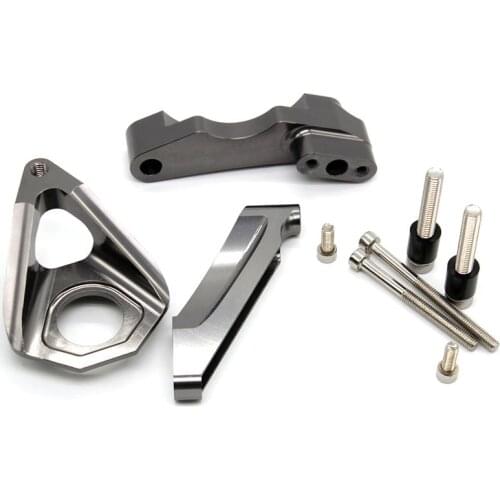 Motorcycle Adjustable Steering Stabilizer Damper Mounting Bracket Support Kit For Suzuki GSXR600 GSXR 750 K4 GSXR 1000 2001-2004