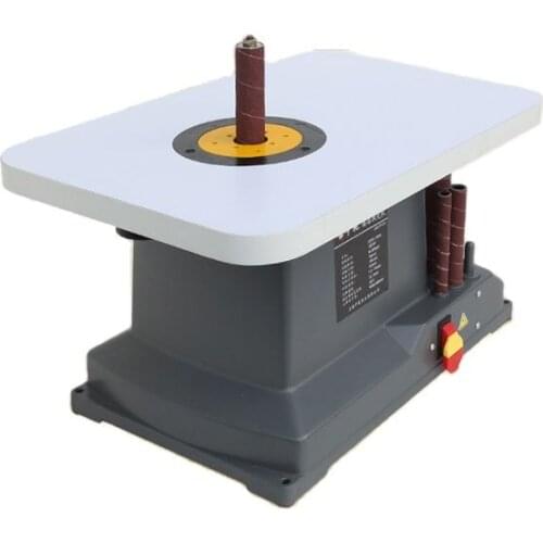 350W Shaft Sanding Machine Sanding Machine Woodworking Machinery Special-shaped Sanding Machine Woodworking Arc Sanding Machine