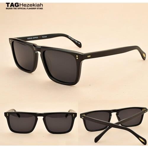 Sunglasses 2019 new TAG Hezekiah Brand sunglasses men polarized sun glasses women Retro fashion drive vintage sunglass ov5189t