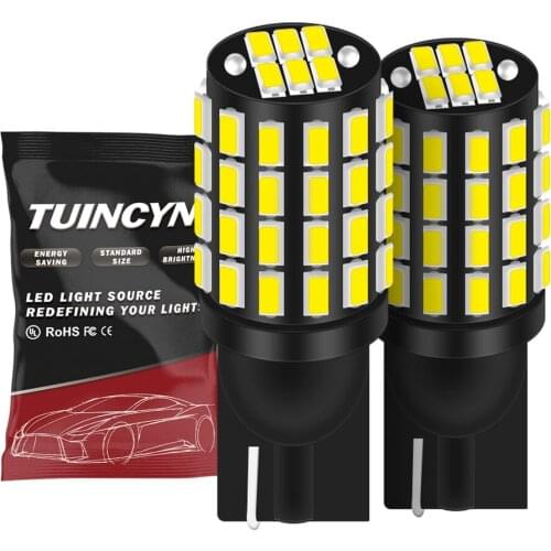 2pcs T10 W5W Led CANBUS bulbs led car Interior Map Dome Light 6000K White 12V for Passat B5 B6 B7 VW Golf 4 5 6 7 Jetta MK4 MK5