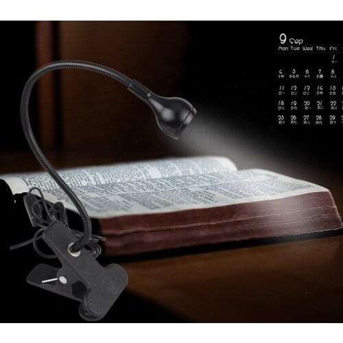 LED Rechargeable USB Light 3W Flexible Reading Book Desk Table Lamp Night Light for Bedroom Study Travel Reading Light Decor