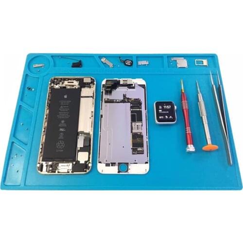 Heat-resistant Hot Air Gun BGA Soldering Mat Phone Repair Insulation Pad Maintenance Desk Mat