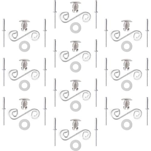 10 Set Universal Fairing Fastener Race Fairing Quick Release Springs Retaining washers For Honda CBR600 CBR900RR CBR1000