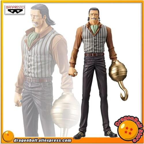 Japan Anime "Movie ONE PIECE STAMPEDE" Original Banpresto DXF THE GRANDLINE MEN vol.4 Collection Figure - Sir Crocodile